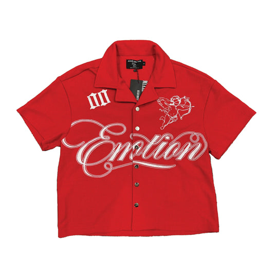 Mixed Emotion Signature Shirt Red