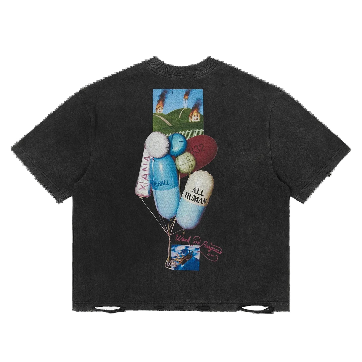 All Human Requiem For A Dream V2 Tee Black