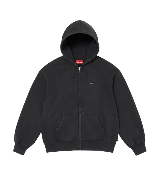 Supreme Small Box Logo Zip Up Hooded Sweatshirt Black (FW26)