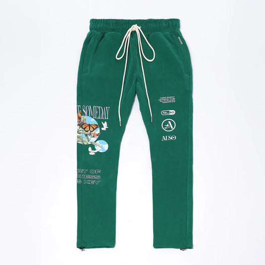 Almost Someday Mayhem Sweatpants ‘Green’