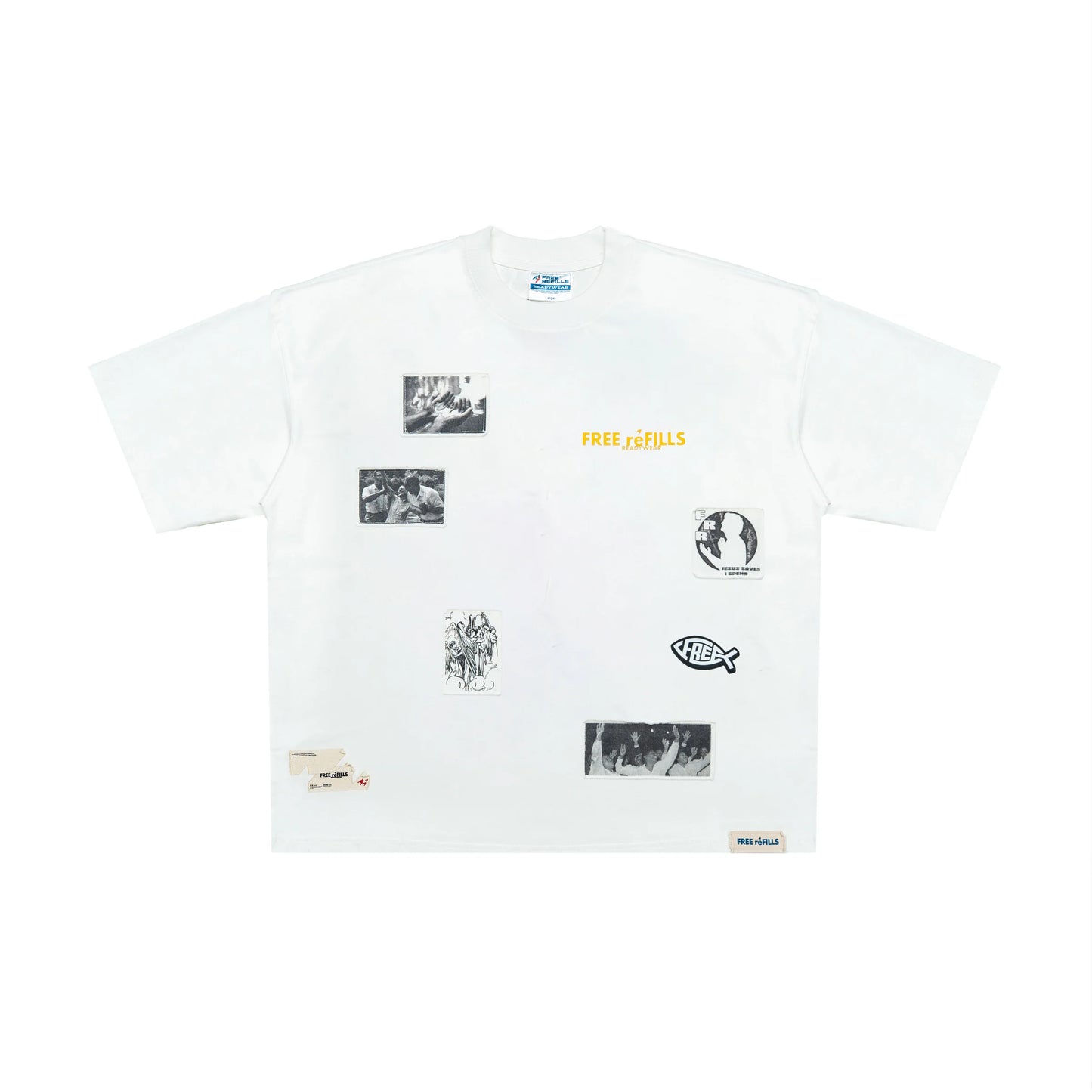 Free Refill Patchwork Tee