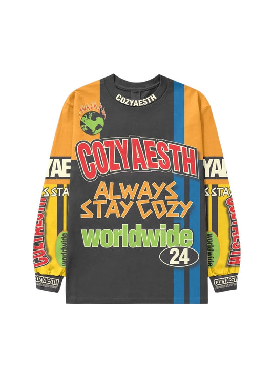Made By Cozy Cozy Motorcross Tee Vintage Black