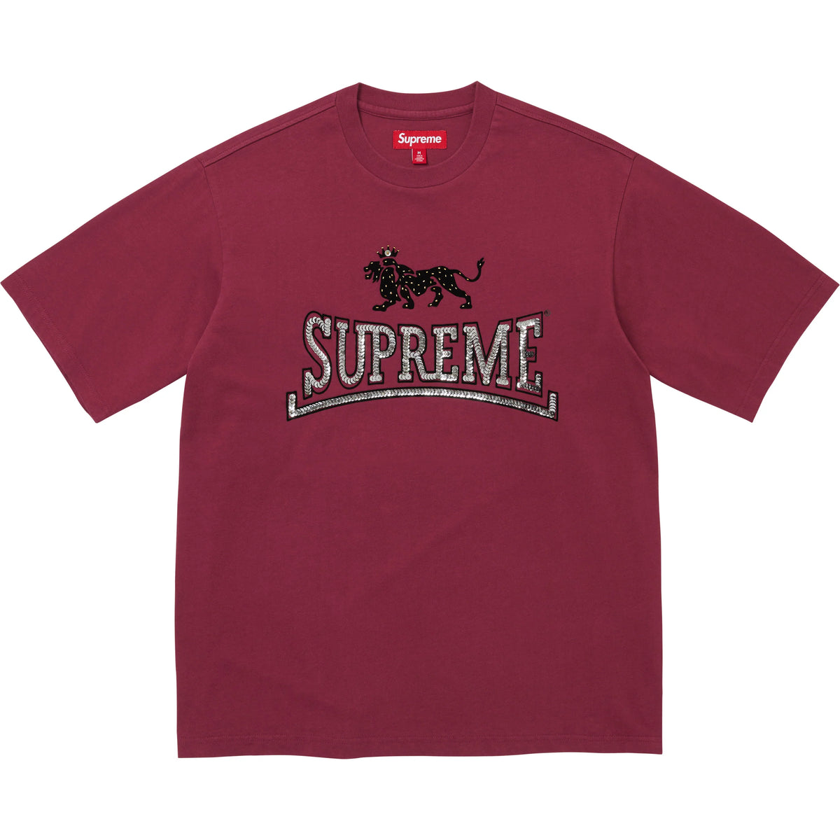 Supreme Milan Sequence S/S Top Maroon