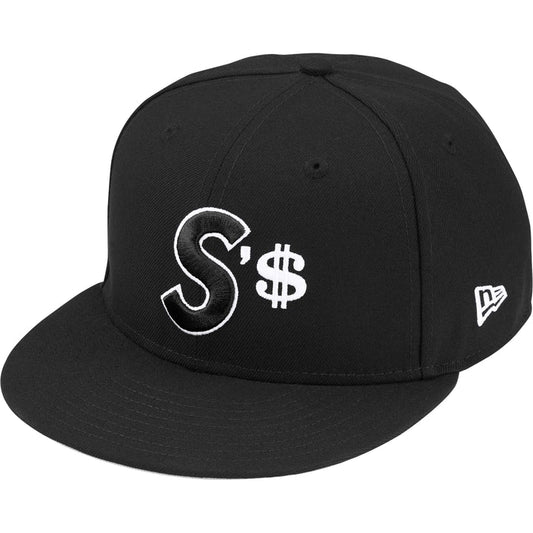Supreme Money S Logo New Era Fitted Cap Black