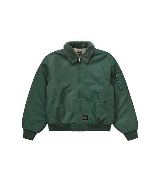 Supreme x Dickies Fur Collar Bomber Jacket ‘Work Green’