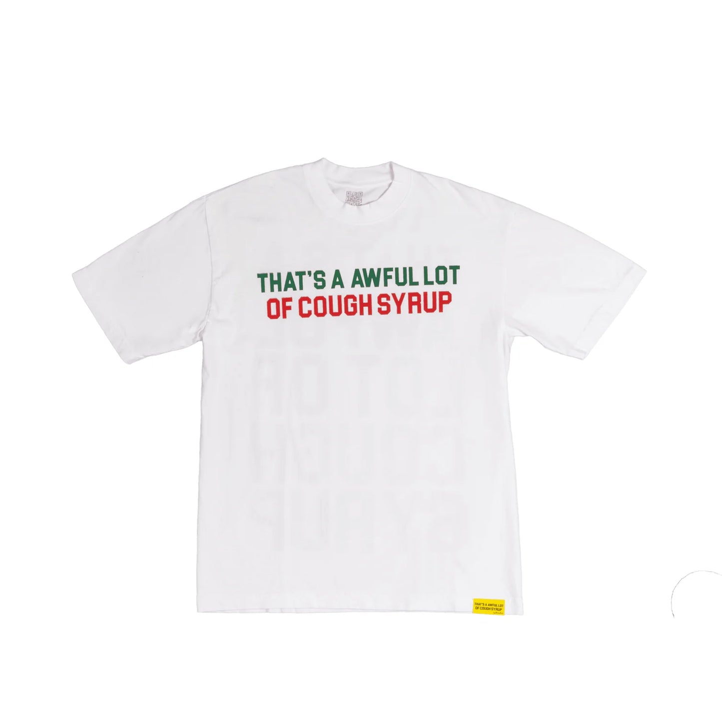 Awful Lot of Cough Syrup Cinco de Mayo Spell Out Tee
