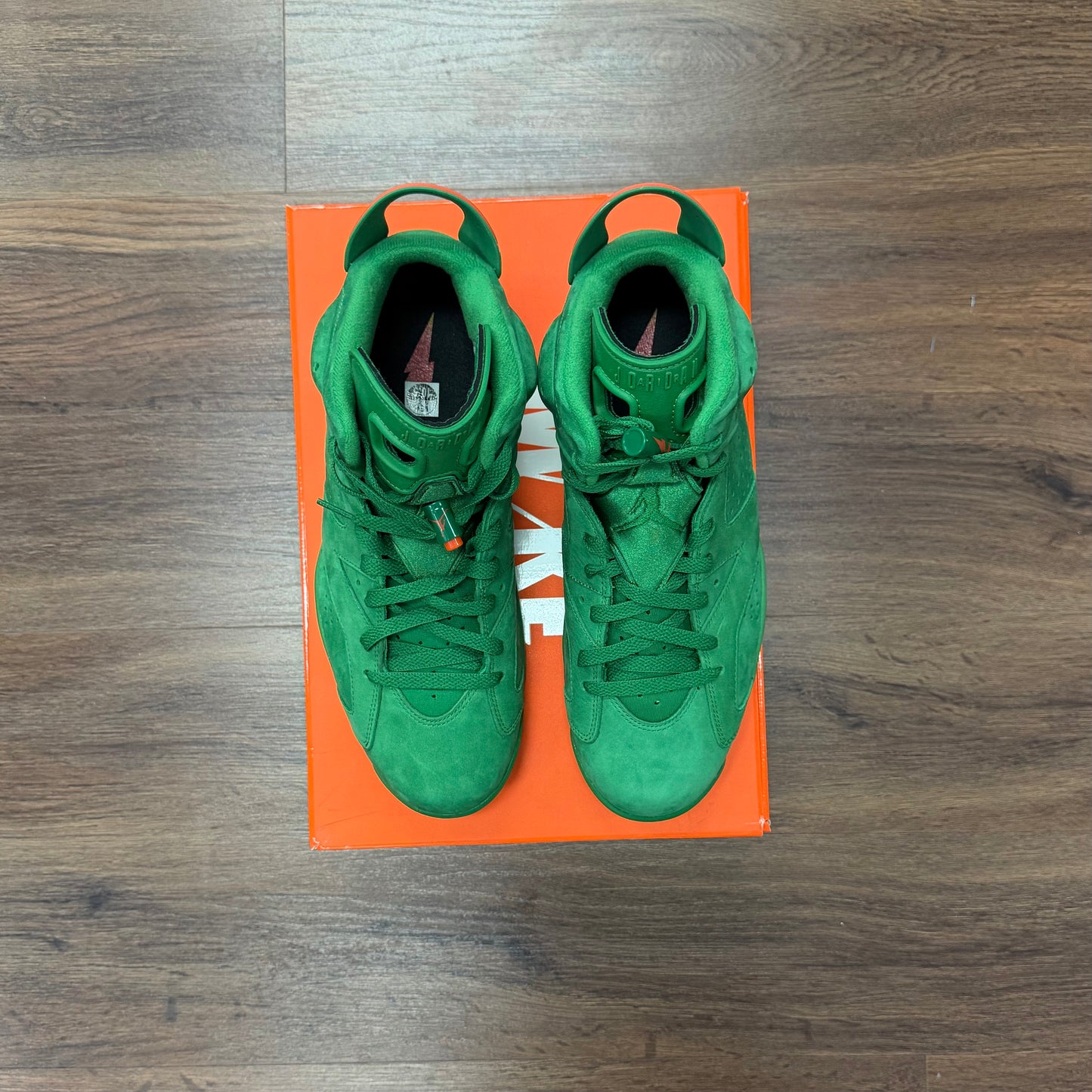 Jordan 6 NGR Green Suede Gatorade (Pre-owned)
