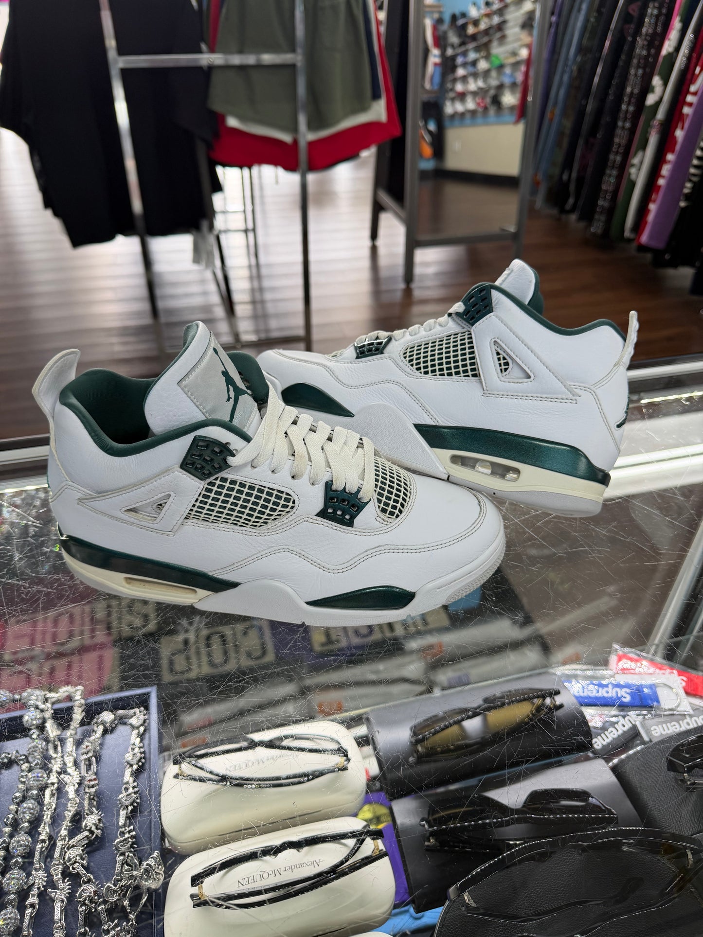 Jordan 4 Oxidized Green (Pre Owned)