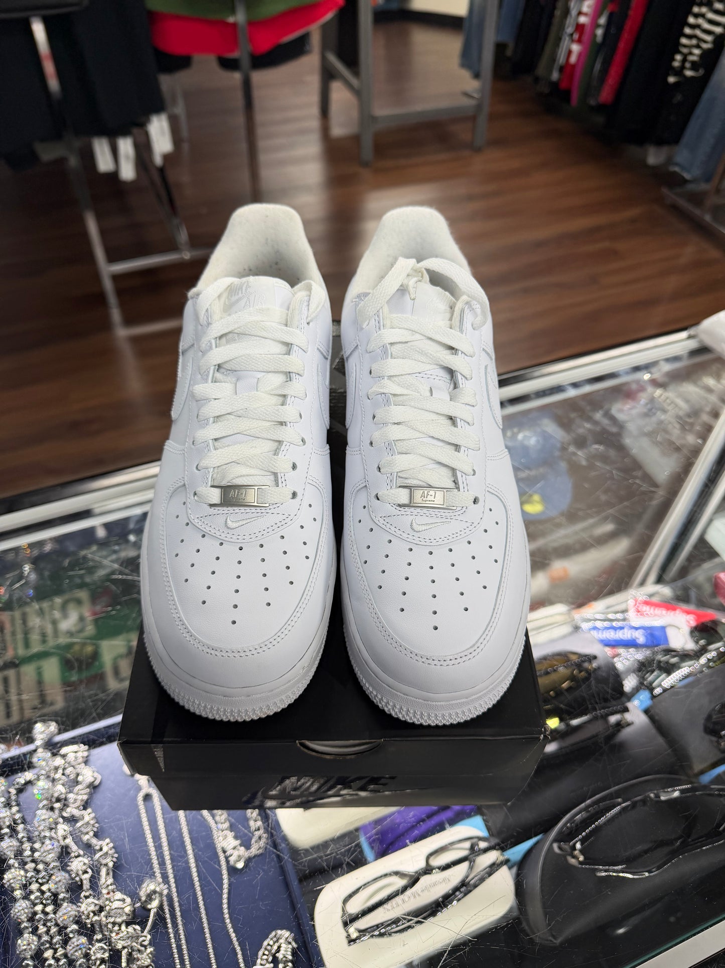 Supreme Air Force 1 White (Pre Owned)