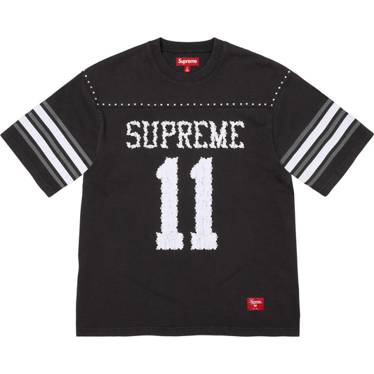 Supreme Studded S/S Football Top Black