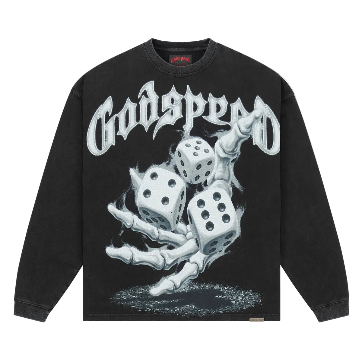 Godspeed No Risk, No Rewards L/S Tee Black