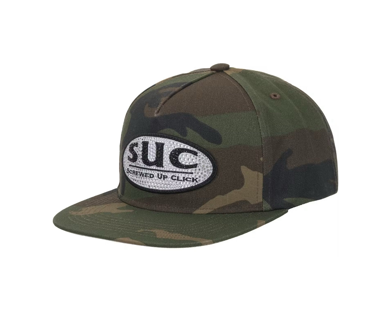 Supreme DJ Screw SUC 5- Panel Woodland Camo