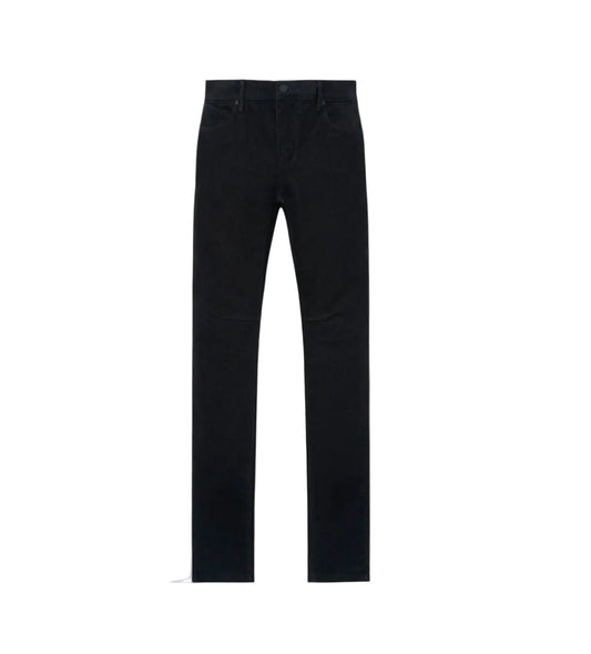 RtA Bryant Flocked Jeans Black