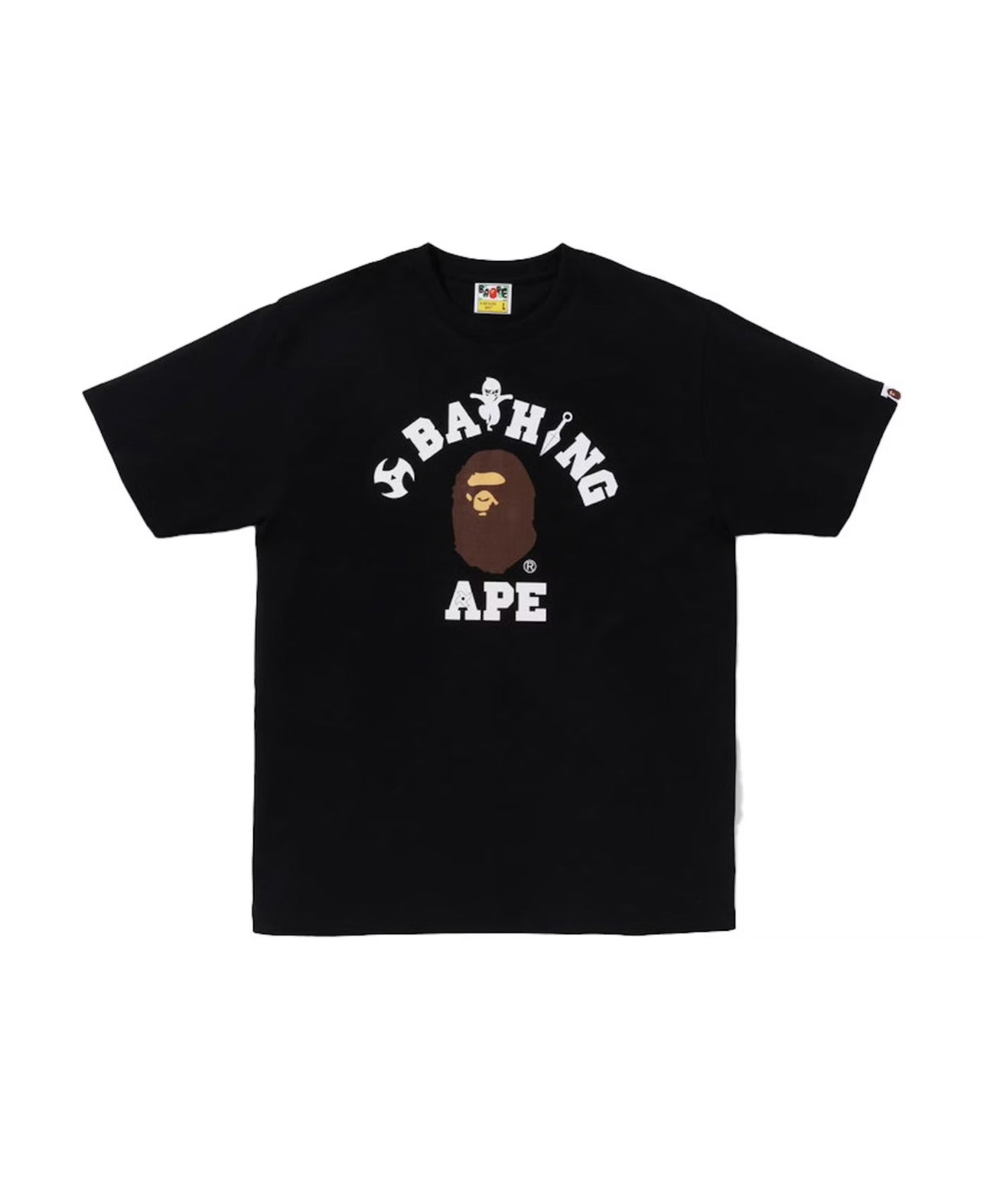 BAPE Ninja College Tee Black