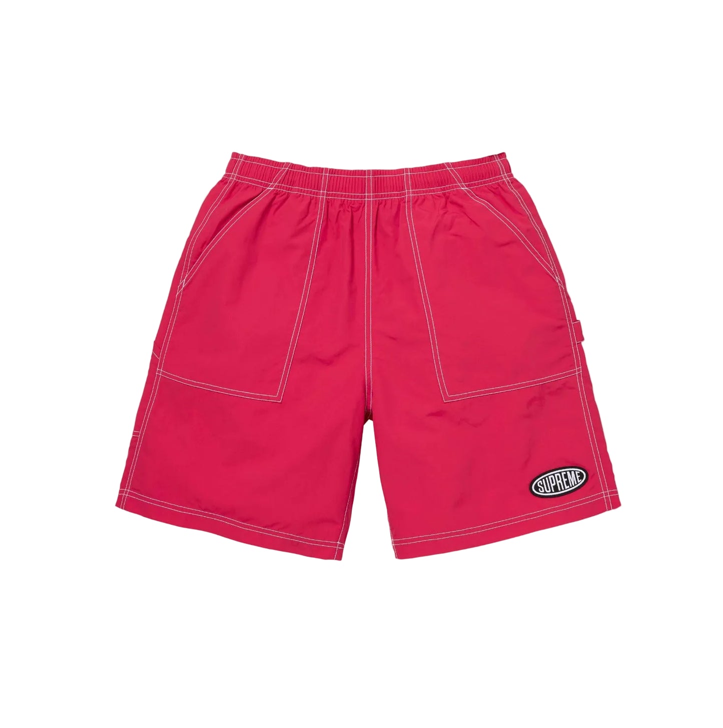 Supreme Nylon Painter Short Magenta