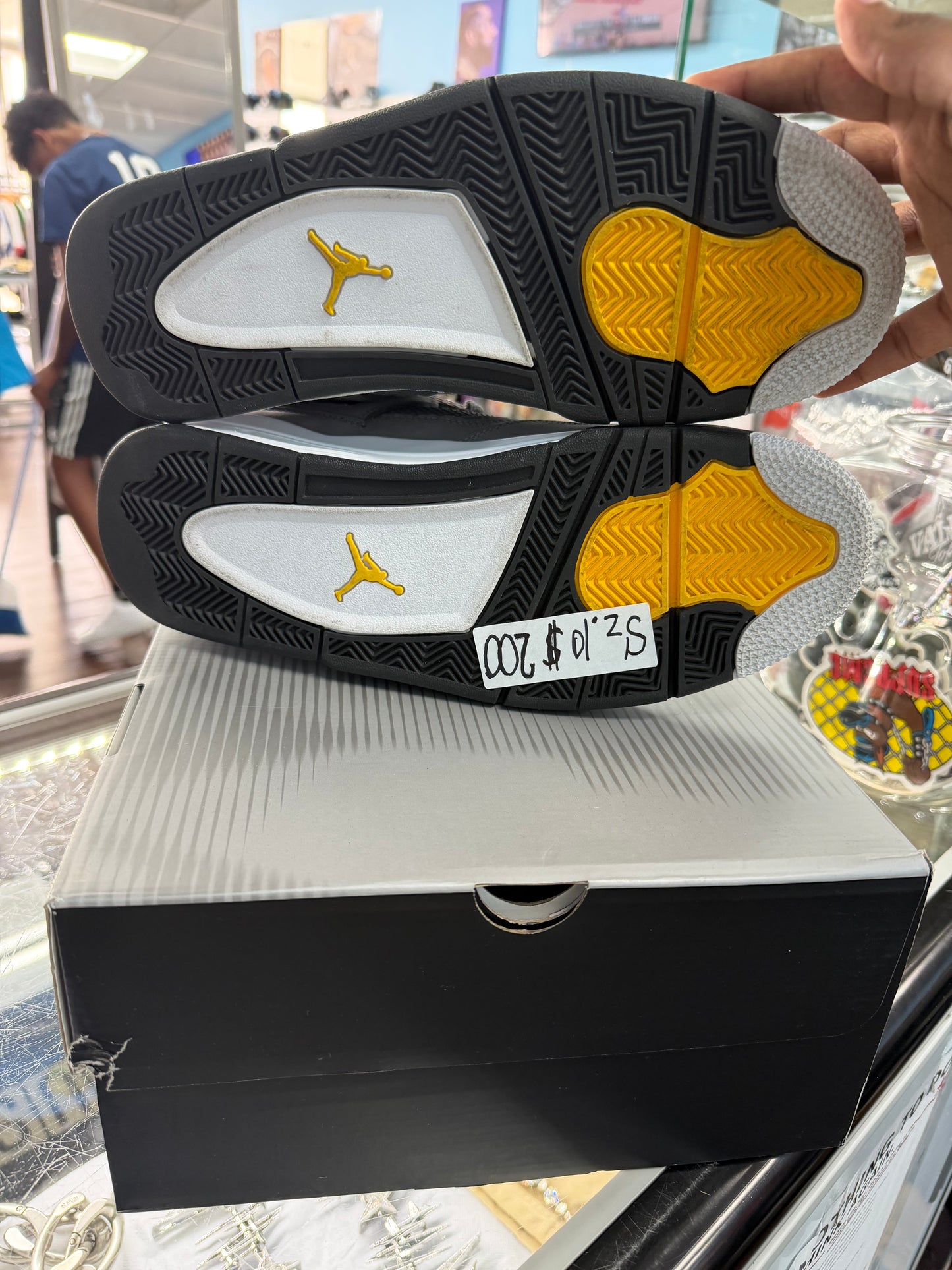 Jordan 4 Cool Grey (Pre Owned, Rep Box)