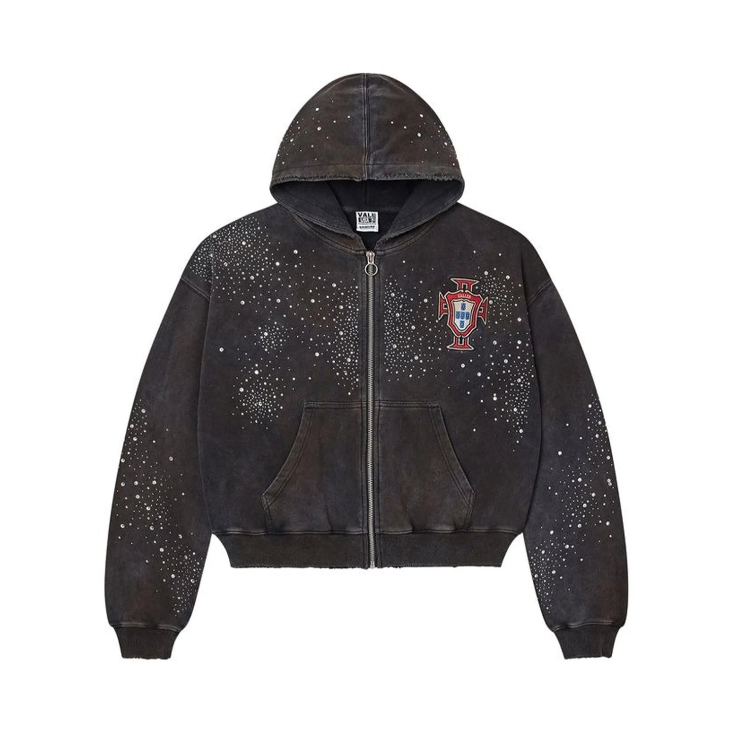 Vale Forever Pluto Cluster Zip Up Black