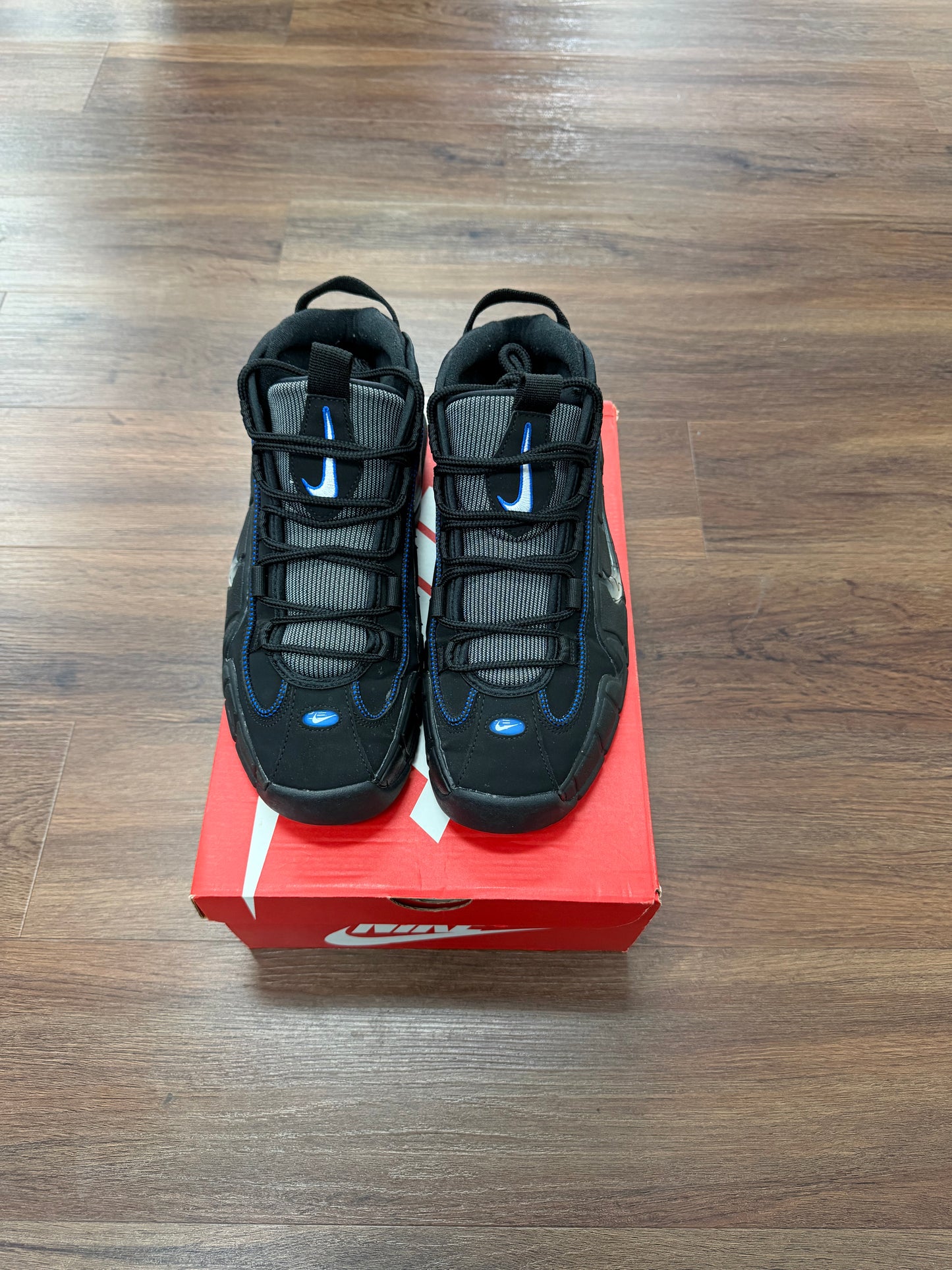 Nike Air Max Penny 1 All-Star Black Metallic Silver (Pre Owned)