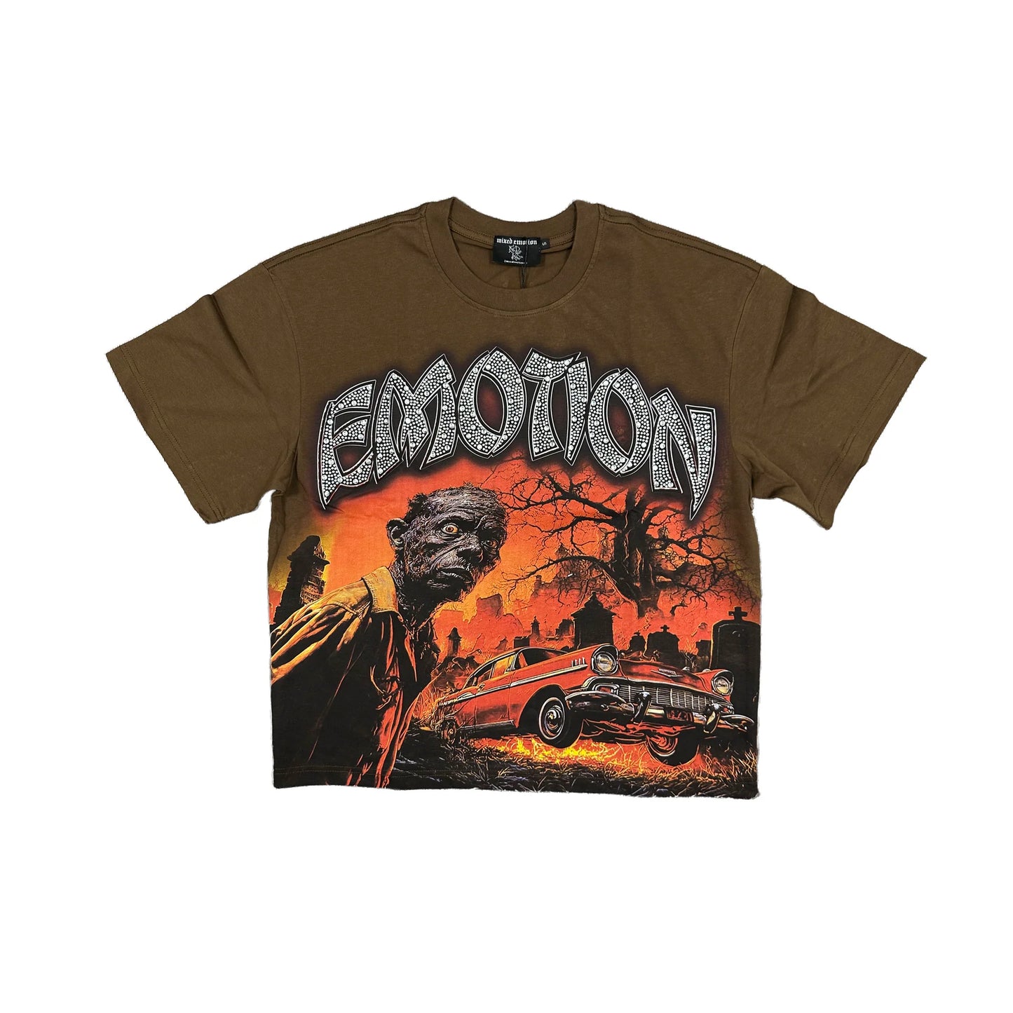 Mixed Emotion Apocalypse Tee Brown
