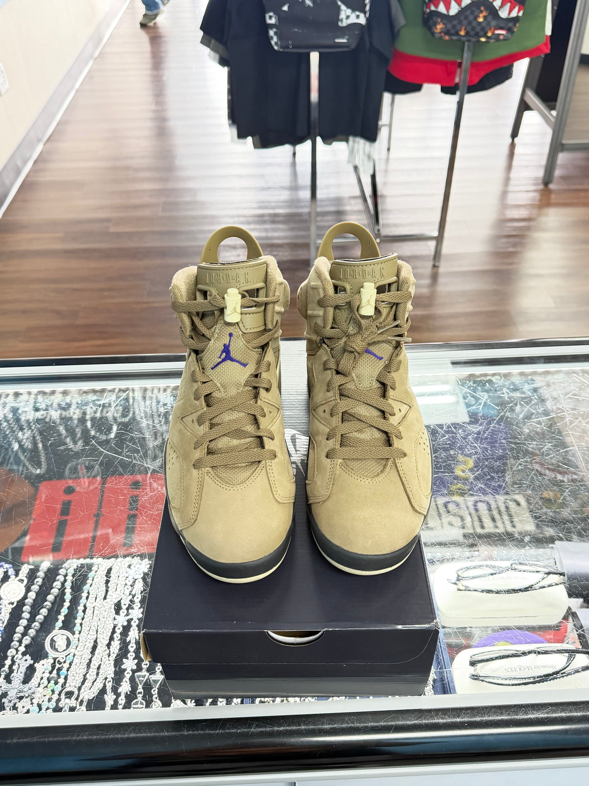 Jordan 6 Gore-tex Brown Kelp (Women)(Pre Owned)