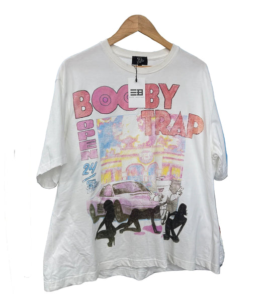 Triple Sevens Booby Trap Logo Tee White ( Pre Owned)