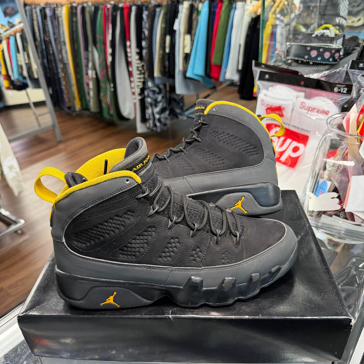 Jordan 9 Dark Charcoal (Pre Owned)