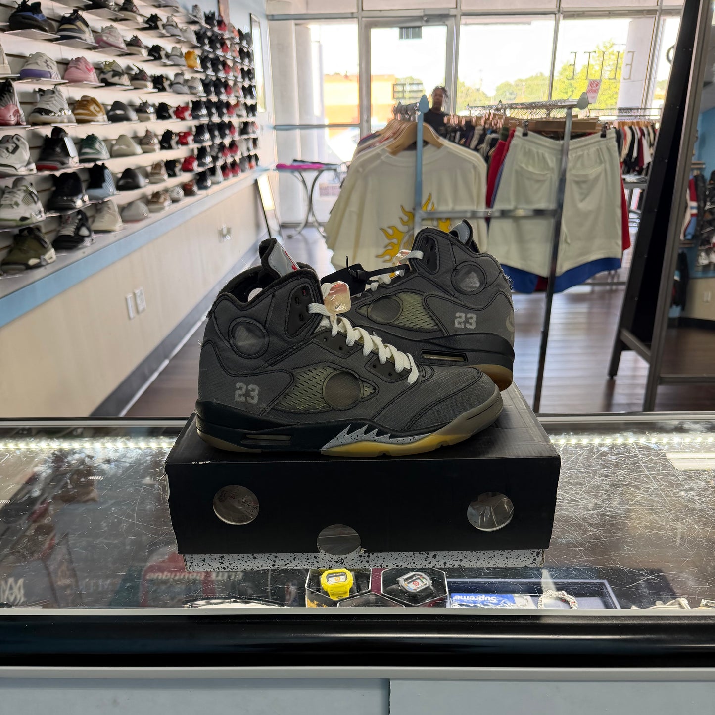 Off White Jordan 5s Muslim(Pre Owned)
