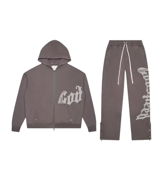 Godspeed OG Logo Sweats V2 Stone Grey