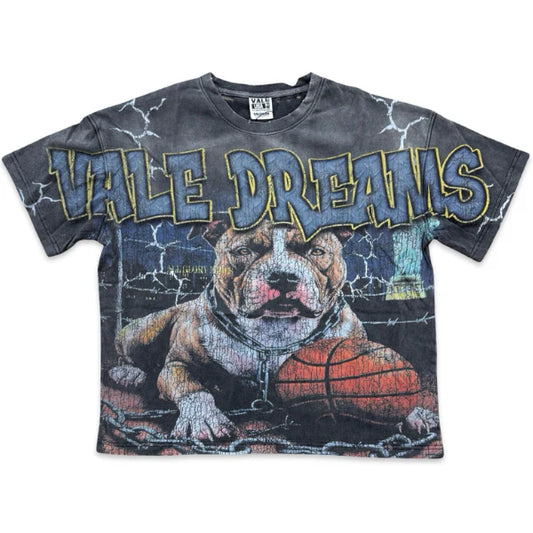 Vale Forever Guard Dog Big Tee Black