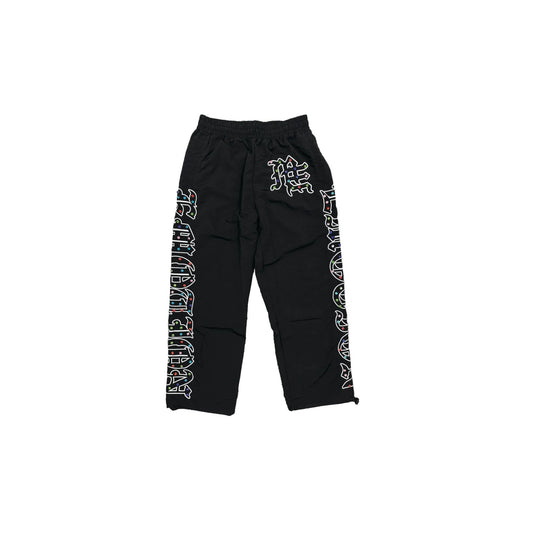 Mixed Emotion ‘ME’ Rhinestone Nylon Pants