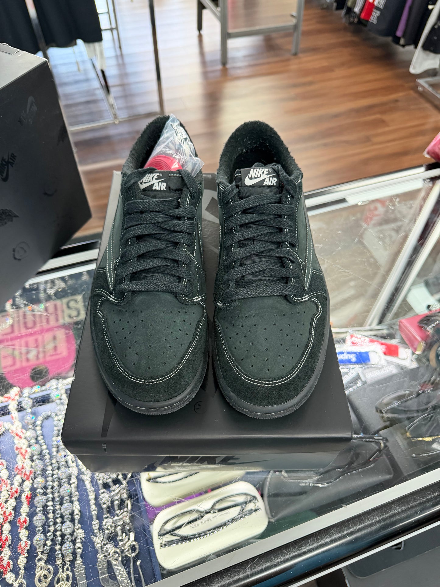 Jordan 1 Phantom Low Travis Scott Black Phantom (Pre Owned)