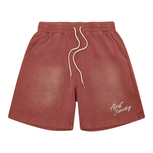 Almost Someday Signature Sun Fade Terry Short Red