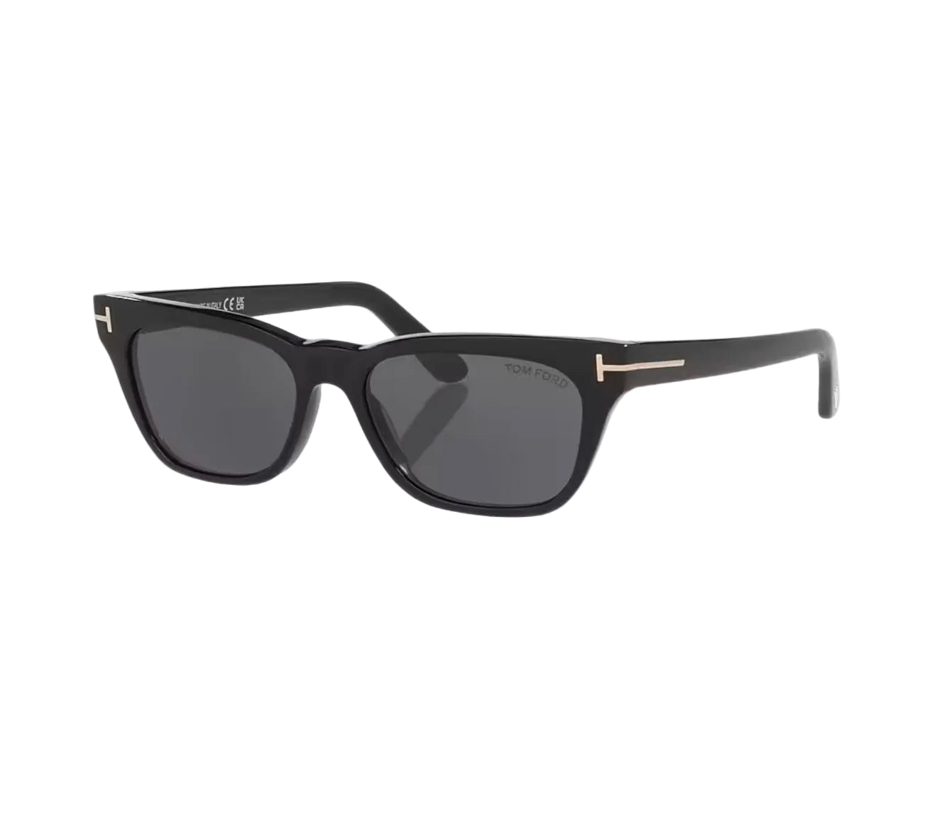 Tom Ford Lauren-02 Sunglasses Shiny Black