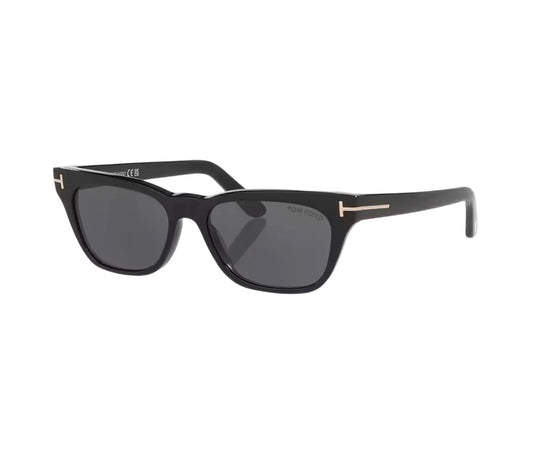 Tom Ford Lauren-02 Sunglasses Shiny Black