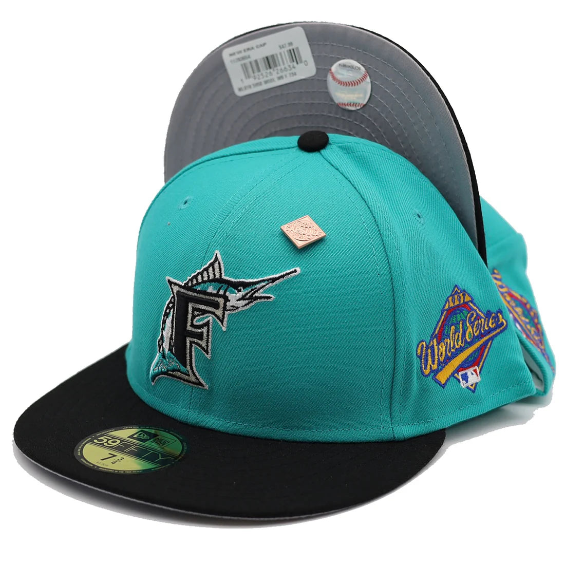 Florida Marlins Basics 1997 World Series Patch Fitted Hat