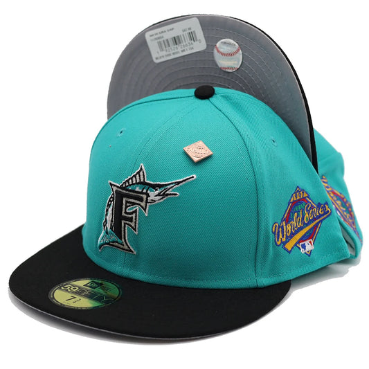 Florida Marlins Basics 1997 World Series Patch Fitted Hat