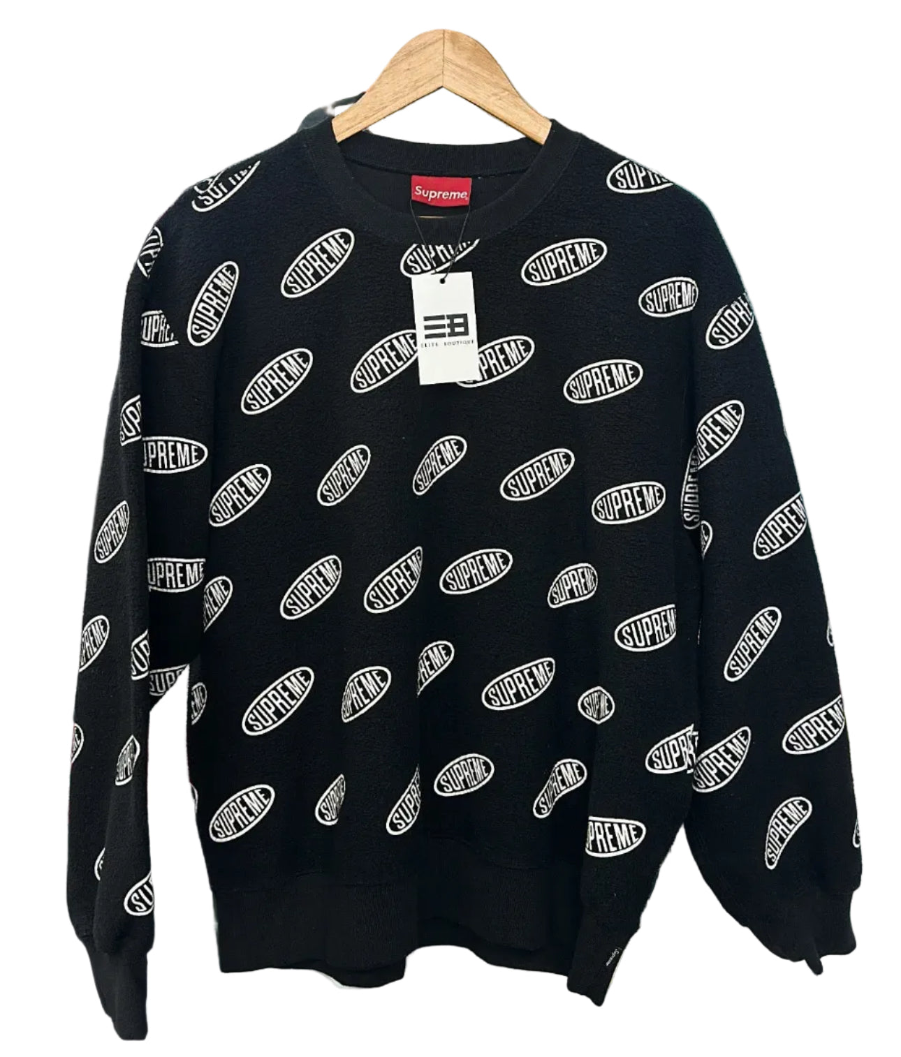 Supreme Liner Crewneck Black (Pre Owned)