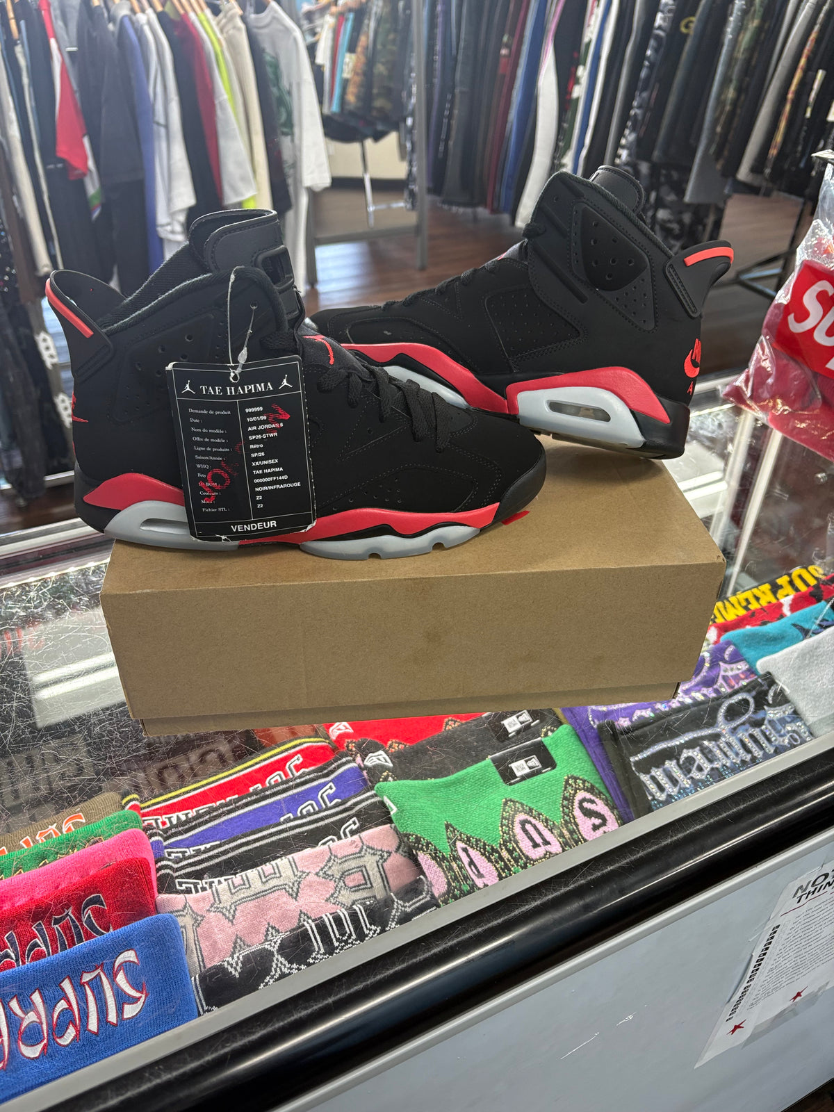 Jordan 6 Infrared Salesman (Pre Owned)