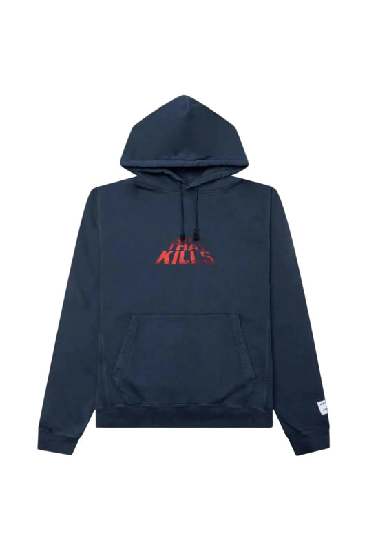 Gallery Dept. ATK Stacked Logo Hoodie Navy