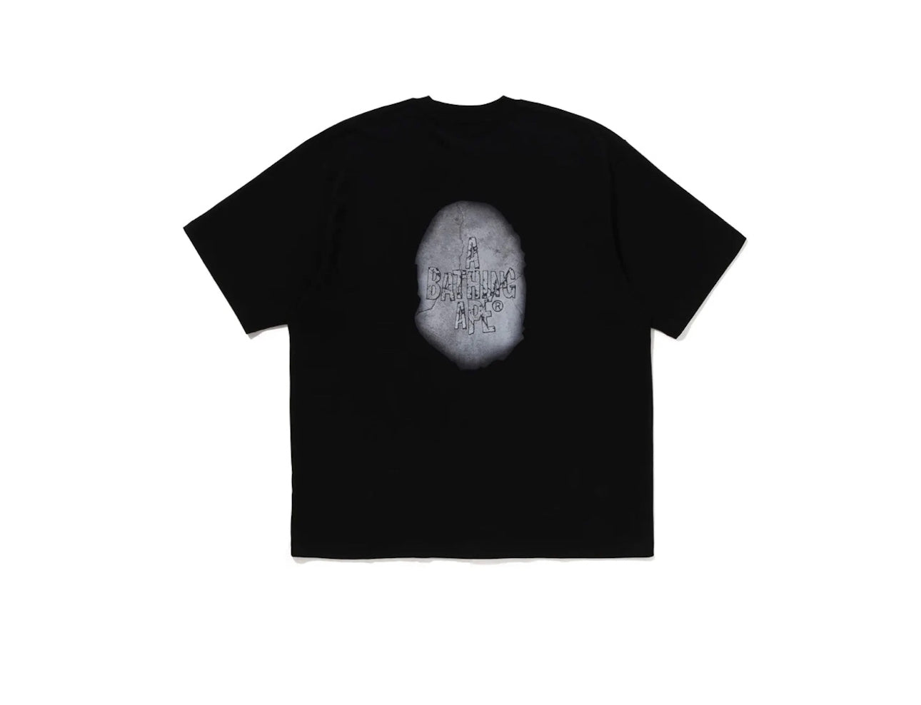 BAPE Multi Logo Big Ape Head Relaxed Fit Tee ‘Black’