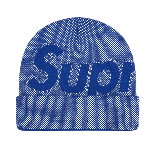 Supreme Studded Knockout Beanie Blue