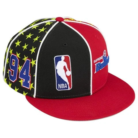 Supreme Mitchell & Ness Teams New Era 59Fifty Fitted Hat Red