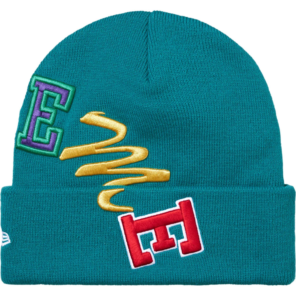 Supreme New Era Arc Beanie Teal