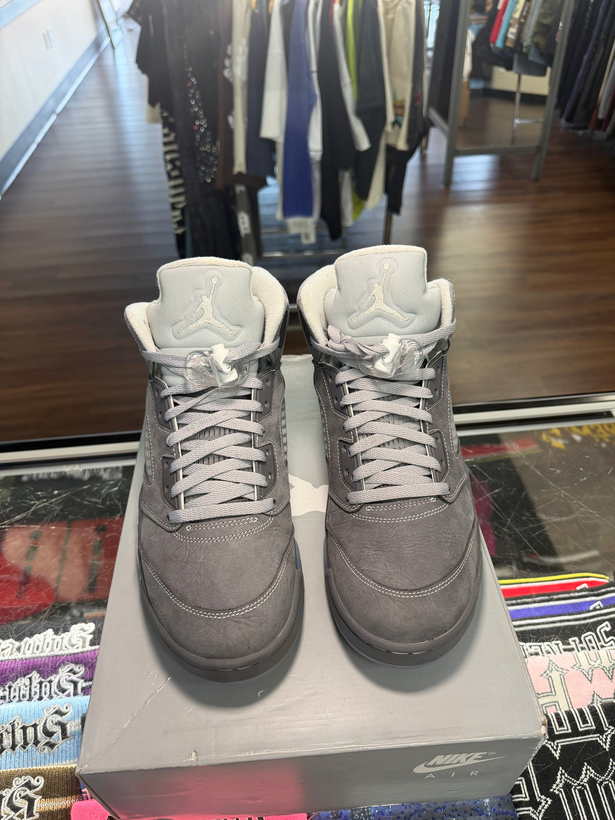 Jordan 5 Wolf Grey(Pre Owned)