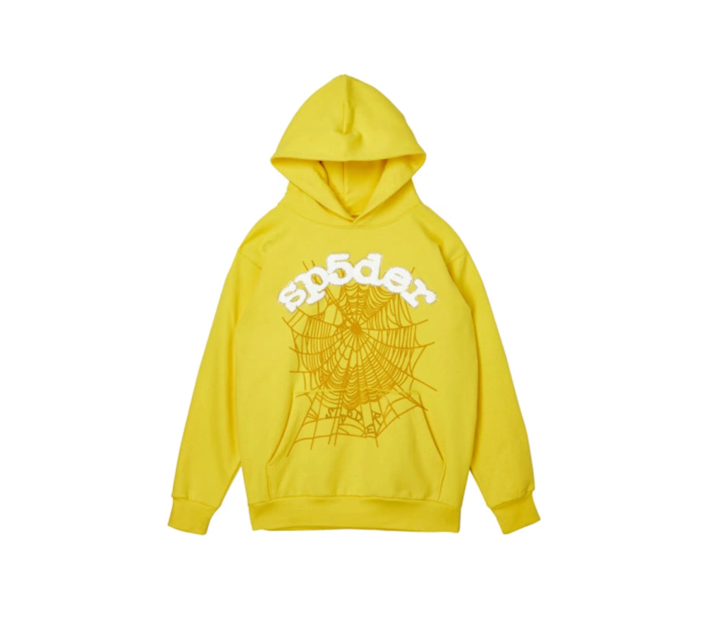 Sp5der Websuit Hoodie Yellow (Pre-Owned)