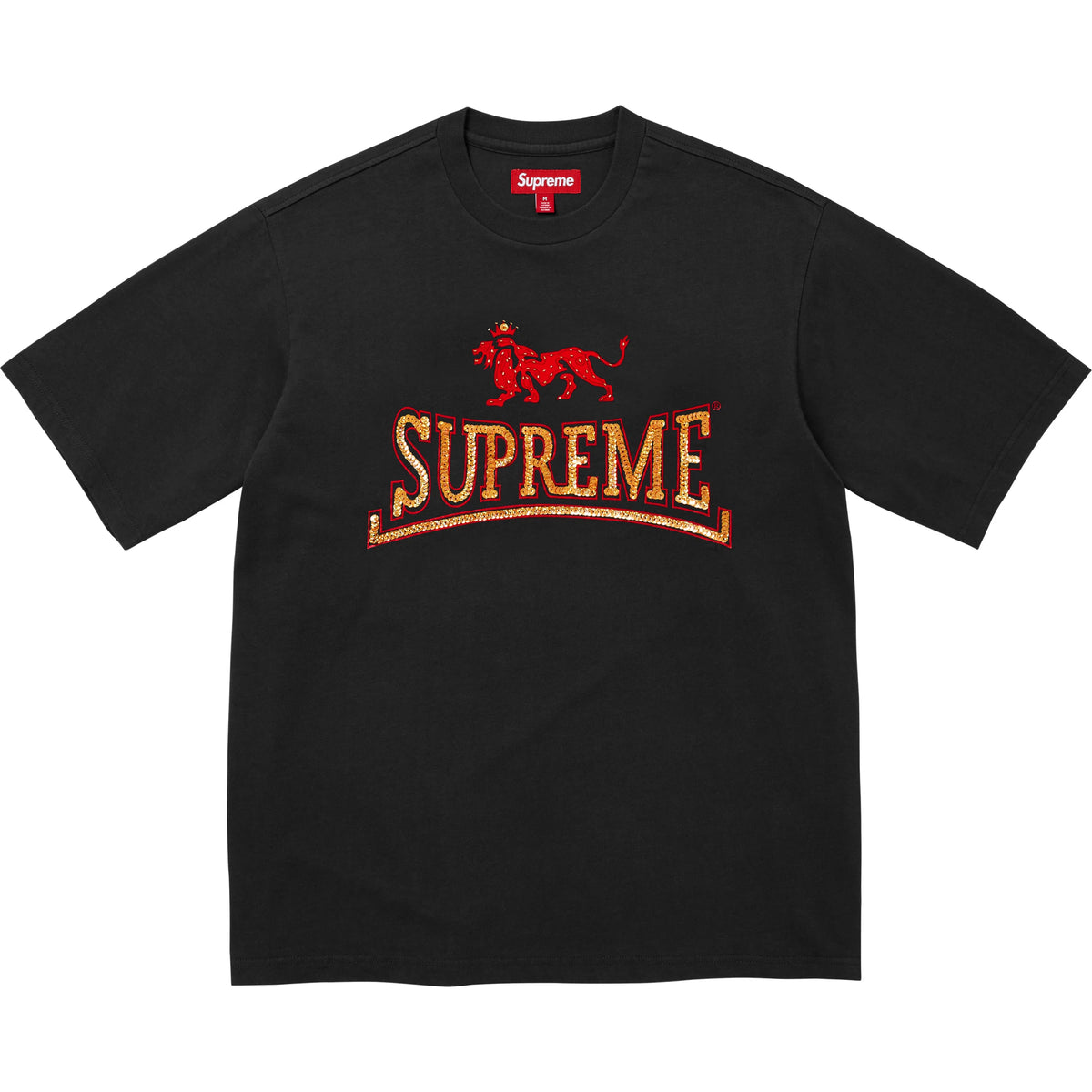 Supreme Milan Sequence S/S Top Black