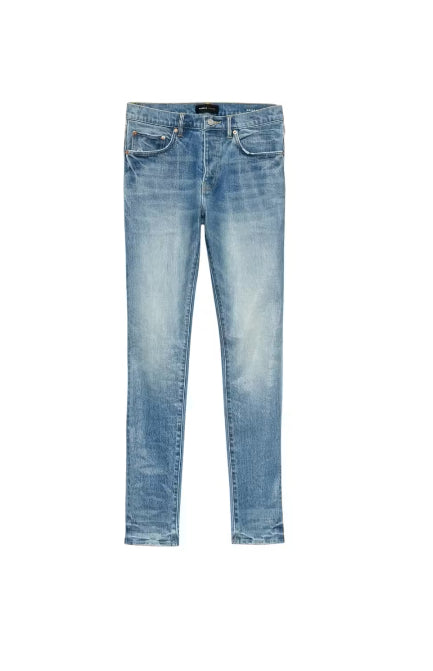 Purple Brand Skinny Coated Jeans Light Indigo
