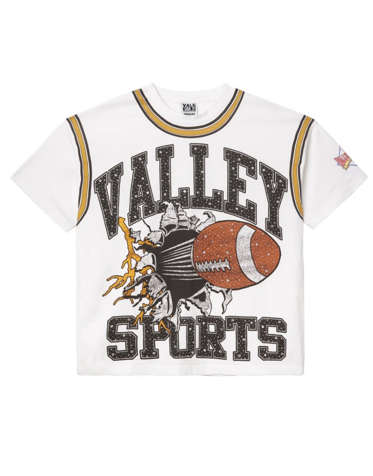 Vale Forever Classic Bling Tee White
