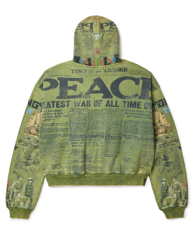 Vale Forever Olive Peace Hoodie