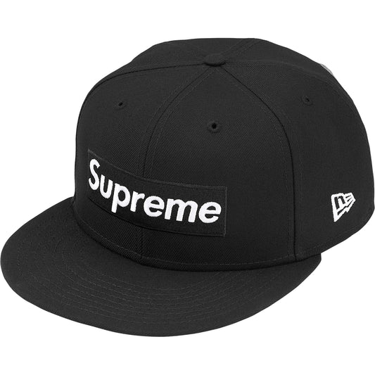 Supreme Rings Box Logo New Era 59Fifty Fitted Hat Black